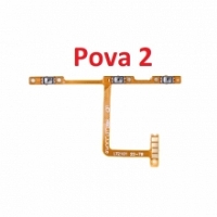 Dây Nút Nguồn Âm Lượng Tecno Pova 2 Dây Nút Nguồn On Off  Linh Kiện Thay Thế